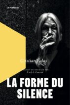 									Cristian Fulaş, La forme du silence